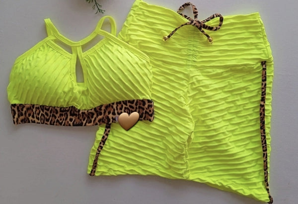 banana short set