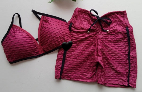 wine short set